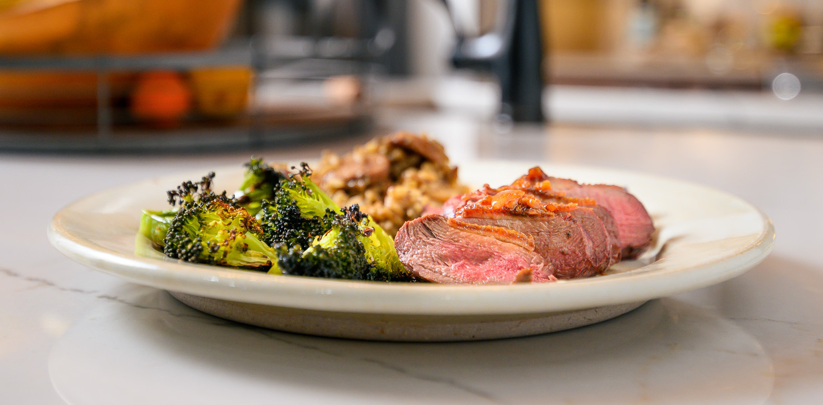 Pan Seared Duck with Duck Fat Demi-Glace