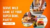 Feature image for lifestyle blog post entitled Serve Wild Game at your Super Bowl Party!